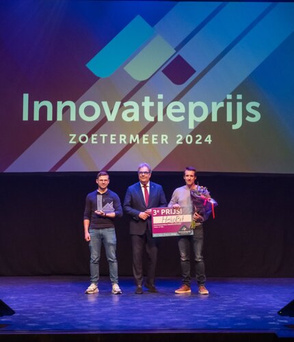 Dutch Innovation Communitylid Heliobit wint derde plaats bij uitreiking Innovatieprijs Zoetermeer 2024